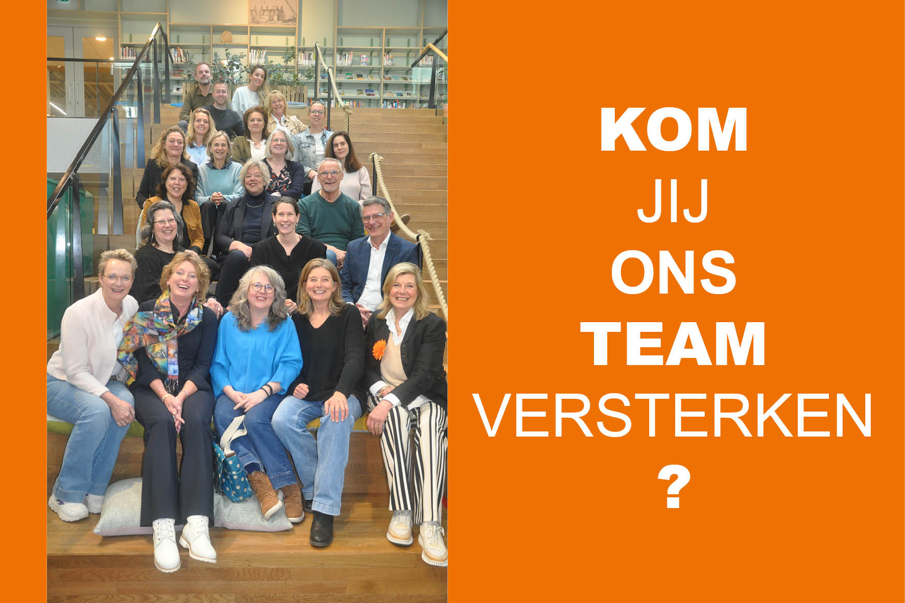 Teamfoto Vier het Leven